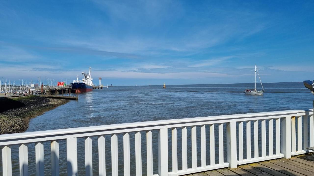 Fewo-Elbsicht-405 Cuxhaven Zewnętrze zdjęcie